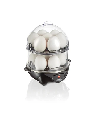 Hamilton Beach 3-in-1 Egg Cooker with 14 Egg Capacity - 25508G