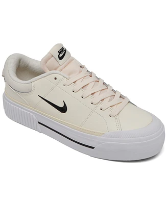 Nike Women's Court Legacy Lift Platform Casual Sneakers from Finish Line
