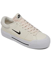 Nike Women's Court Legacy Lift Platform Casual Sneakers from Finish Line