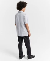 Epic Threads Little and Big Boys Heathered Polo Shirt, Created for Macy's