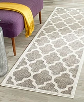 Safavieh Amherst AMT420 Dark Grey and Beige 2'3" x 15' Runner Area Rug