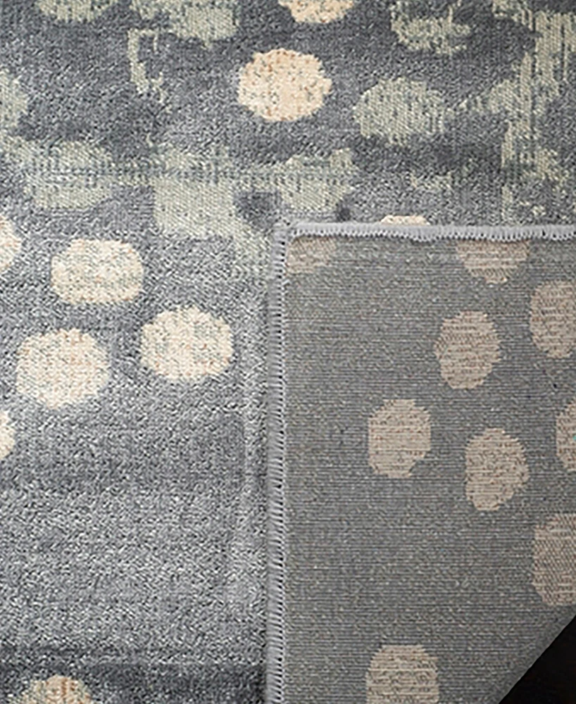 Safavieh Constellation Vintage CNV750 Gray and Multi 6'7" x 9'2" Area Rug