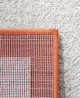 Safavieh Amherst AMT423 Beige and Orange 8' x 10' Area Rug