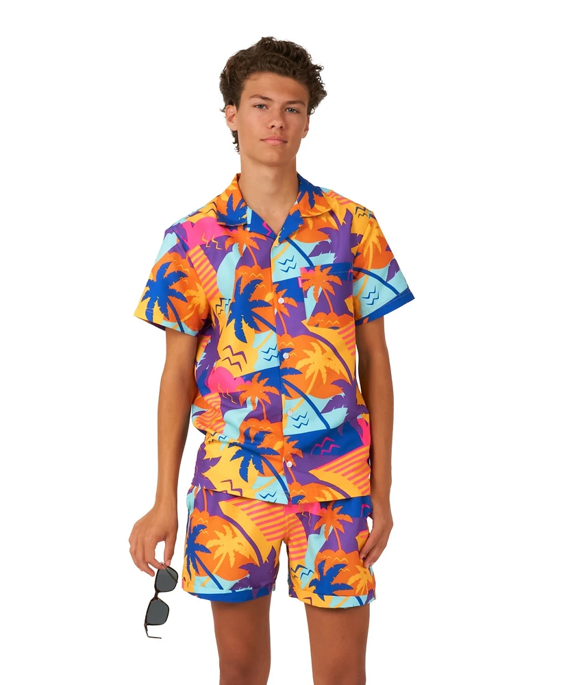 OppoSuits Big Boys 2 Pc Summer Shirt and Shorts Set