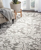 Safavieh Amherst AMT425 Dark Gray and Beige 4' x 6' Area Rug