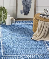 Safavieh Adirondack Light Blue and Dark Blue 6' x 9' Area Rug