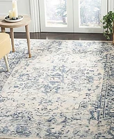 Safavieh Charleston CHL411 Ivory and Navy 8' x 10' Area Rug