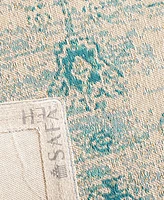 Safavieh Classic Vintage CLV113 Aqua 4' x 6' Area Rug