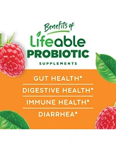 Lifeable Probiotics for Men 10 Billion Cfu Gummies - Healthy Digestive And Immune Functions - Great Tasting, Dietary Supplement Vitamins