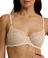 Lauren Ralph Women's Unlined Lace Full Coverage Bra 4L0026