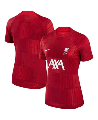 Nike Women's Red Liverpool 2023 Pre-Match Top