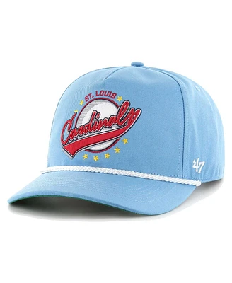 47 Men's Light Blue St. Louis Cardinals Wax Pack Collection Premier Hitch Adjustable Hat