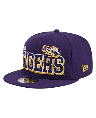 New Era Men's Purple Lsu Tigers Game Day 9fifty Snapback Hat