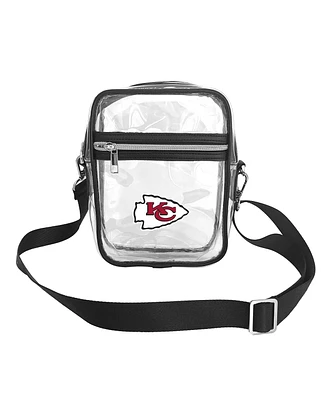 Logo Brands Kansas City Chiefs Mini Clear Crossbody Bag