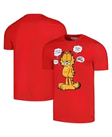 Freeze Max Unisex Red Garfield Ask Me If I Care T-Shirt