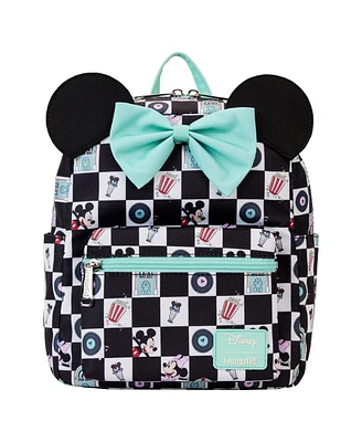 Loungefly Mickey Friends Date Night Diner Mini Backpack