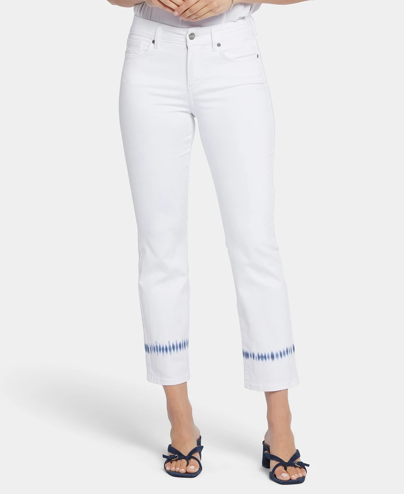 Nydj's Marilyn Straight Ank Jeans