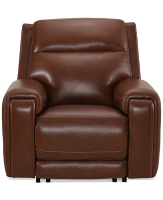 Varsani 40" Zero Gravity Leather Recliner, Created for Macy's