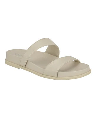 Calvin Klein Women's Explore Footbed Slide Sandals