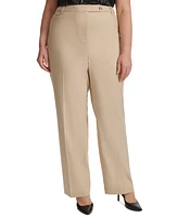 Calvin Klein Plus High-Rise Modern-Fit Pants