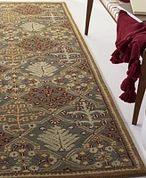 Safavieh Antiquity At613 Mist and Gold 2'3" x 14' Runner Area Rug