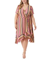 Jessica Simpson Trendy Plus Varsha Wrap Dress