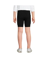 Lands' End Girls Tough Cotton Bike Short with Pockets