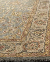 Safavieh Antiquity At314 Blue and Ivory 2'3" x 8' Runner Area Rug