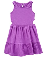 Carter's Toddler Girls Knit Gauze Casual Dress