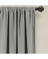 Lush Decor Allison Ruffle Window Curtain Panels