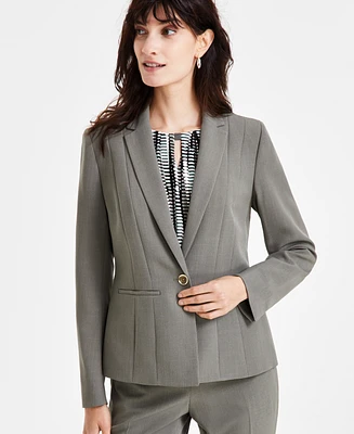 Kasper Petite Single-Button Blazer