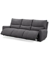 Olper -Pc. Fabric Zero Wall Sectional Power Motion Sofa