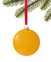 Holiday Lane Retro Holiday Yellow Smiley Face Ornament, Created for Macy's