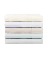 Aston and Arden Rayon from Bamboo Queen Sheet Set, Ultra Silky Luxury Sheets, 1 Flat Sheet, Fitted 2 Pillowcases, Temperature Regulating, Bre