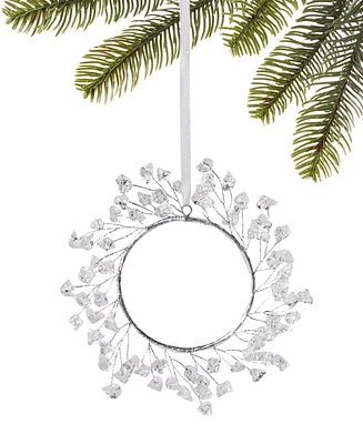 Holiday Lane Snowdaze Wreath Ornament, Exclusively at Macy's