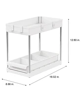Simplify 2 Tier Multipurpose Storage Shelf