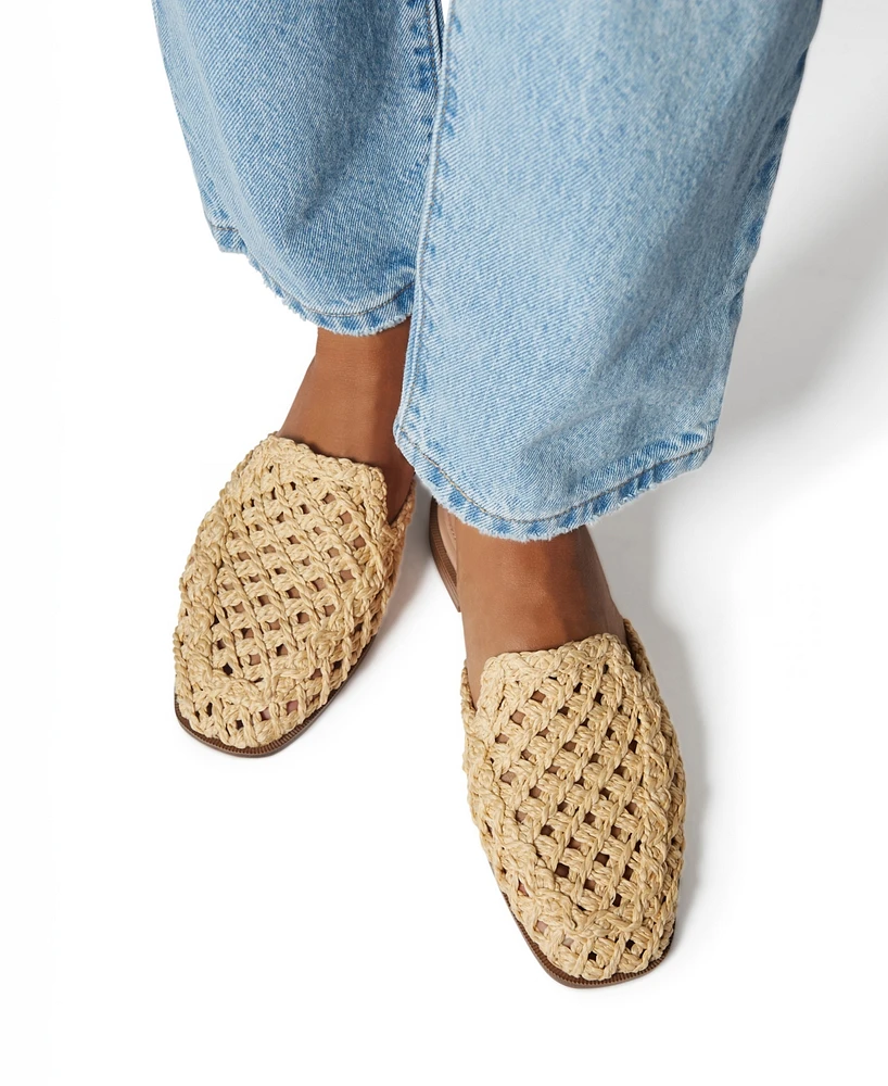 Katy Perry Women's Woven Slip-On Mules