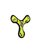 Tuffy Jr Boomerang Yellow Bone, Dog Toy