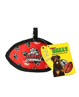 Tuffy Jr Odd Ball Red Paw