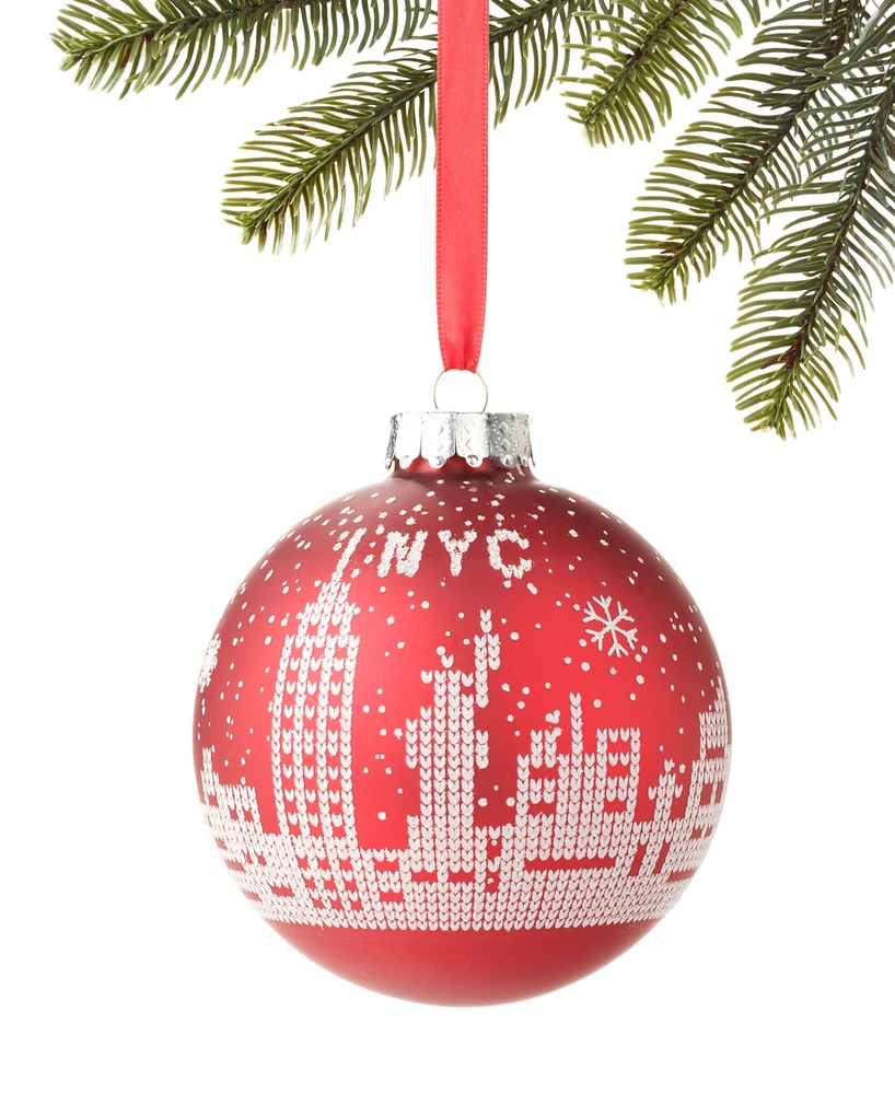 Holiday Lane New York City Winter Scene Ornament, Exclusively at Macy's