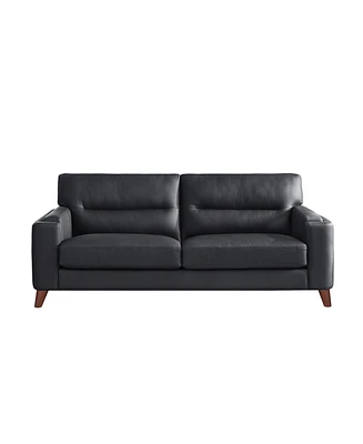 Elm 84" Top Grain Leather Sofa