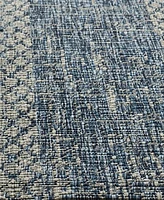 Safavieh Courtyard CY8736 Light Gray and 2'7" x 5' Sisal Weave Outdoor Area Rug