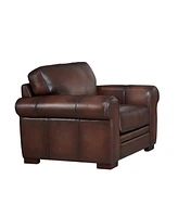 Brookfield 44" Top Grain Leather Chair