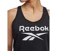 Reebok Women's Identity Cotton Big Logo Tank Top