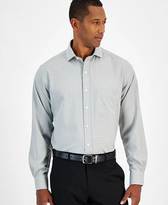 Club Room Men's Glover Check Dress Shirt, Created for Macy's