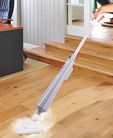 True & Tidy Complete Floor Cleaning Set with Steam Mop and Spray Mop