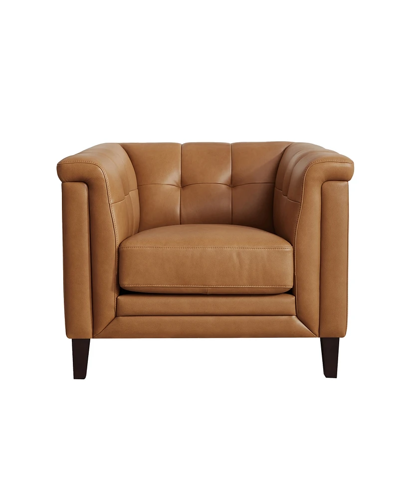 Arvo 38" Top Grain Leather Chair