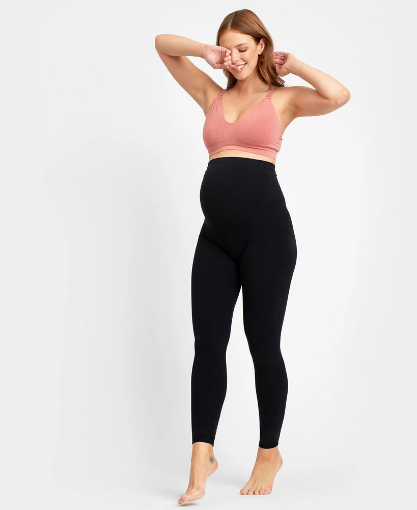 Seraphine Women's Maternity Seamless Over Bump Leggings