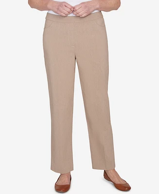 Alfred Dunner Charm School Women's Classic Charmed Average Length Pant