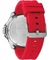 Tommy Hilfiger Men's Quartz Silicone Watch 46mm